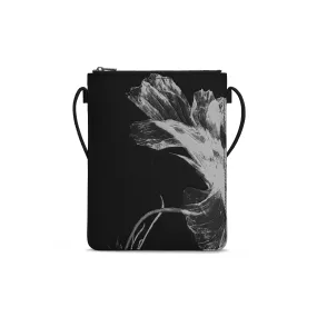 ADIDAS Y-3 Floral Crossbody Bag Black