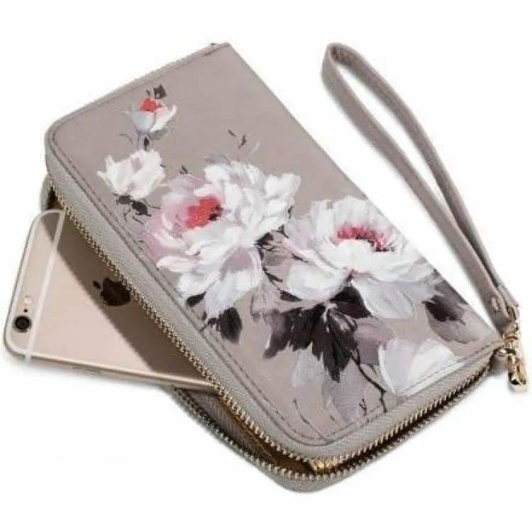 Allure English Rose iPhone Clutch