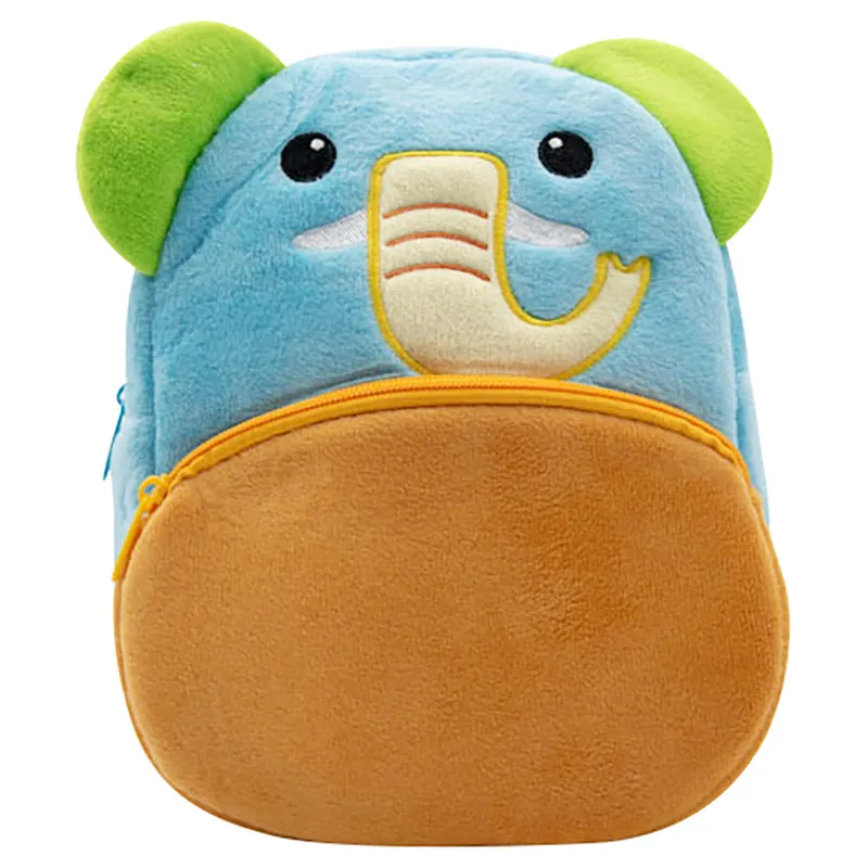 Animal Plushie Backpack Series- Plain Elephant (M-L)