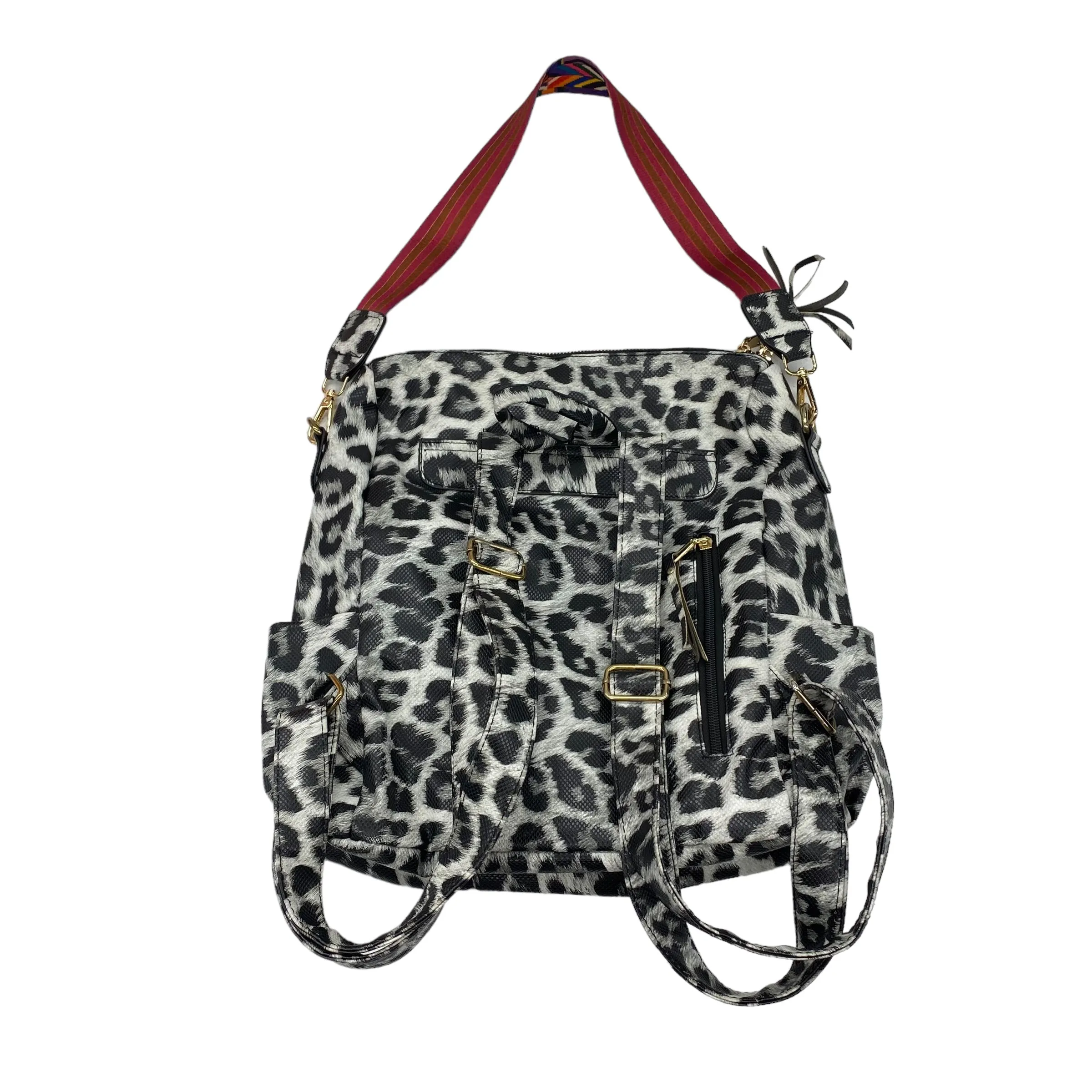 ANIMAL PRINT BACKPACK by CME Size:MEDIUM