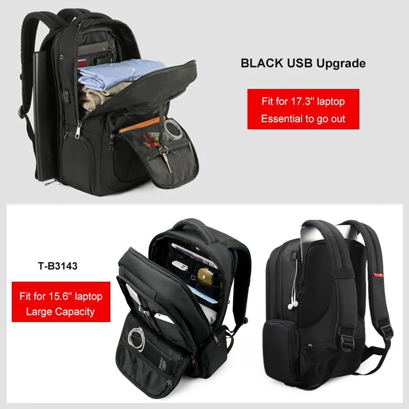 Anti Theft Nylon 27L Men 15.6 inch Laptop Backpacks School Fashion Travel Male Mochilas Feminina Casual Man Schoolbag