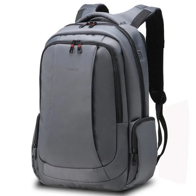 Anti Theft Nylon 27L Men 15.6 inch Laptop Backpacks School Fashion Travel Male Mochilas Feminina Casual Man Schoolbag