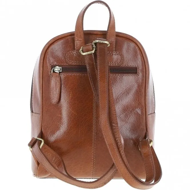 Ashwood T-87 Small Leather Backpack