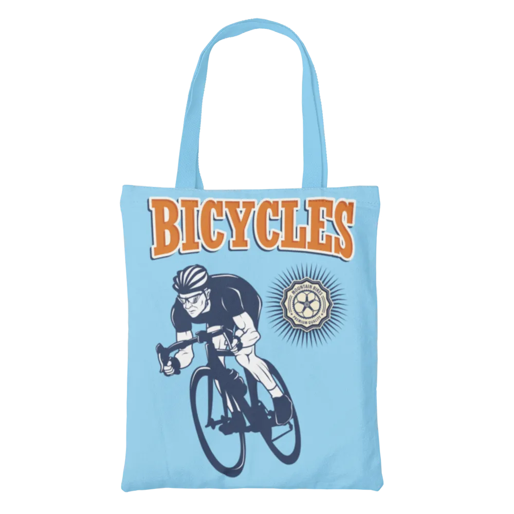 Bicycles, Premium Ride Canvas Tote Bag