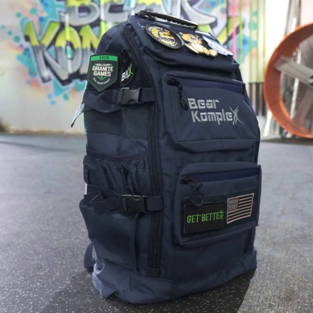 BKX Military Backpack - 50L Navy Blue