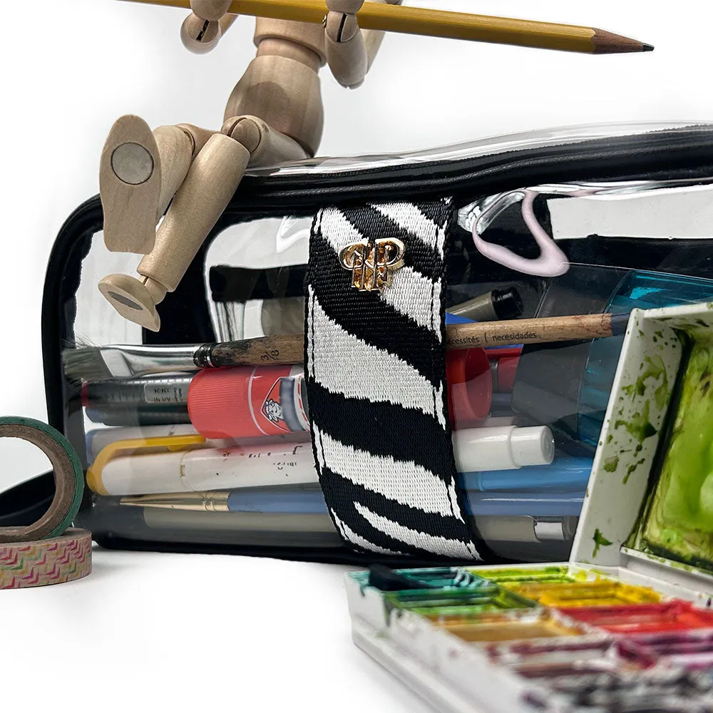 Bombshell Makeup Case -  Zebra