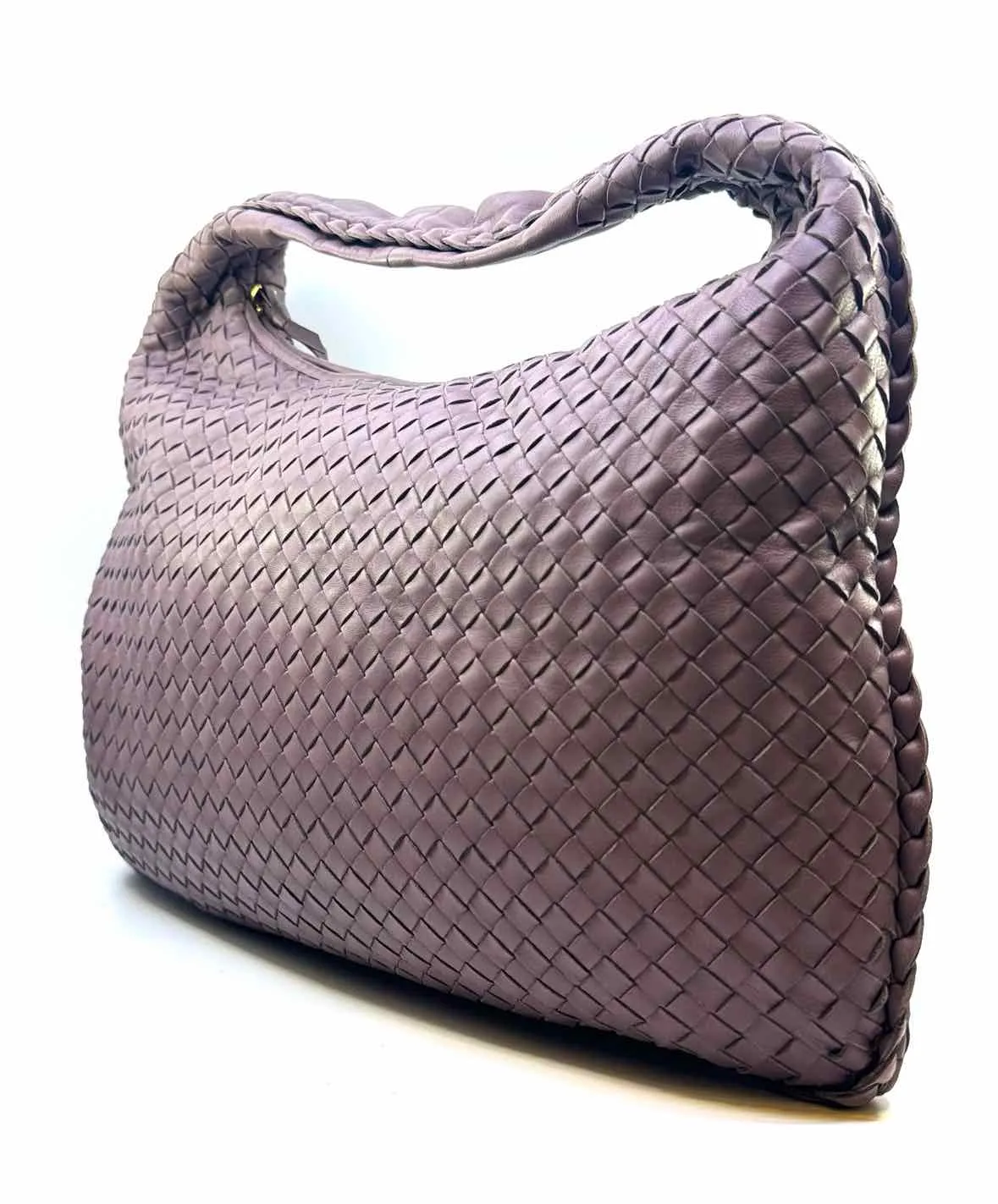 BOTTEGA VENETA Lilac Leather Handbag