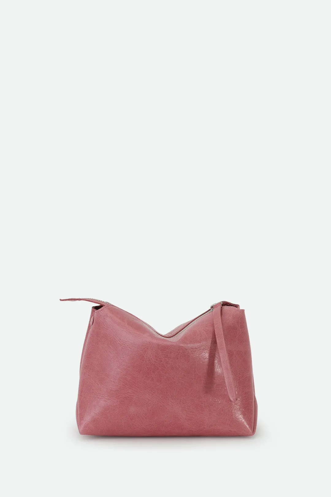 BRIDGET ITALIAN PATENT LEATHER CROSSBODY BAG IN PINK