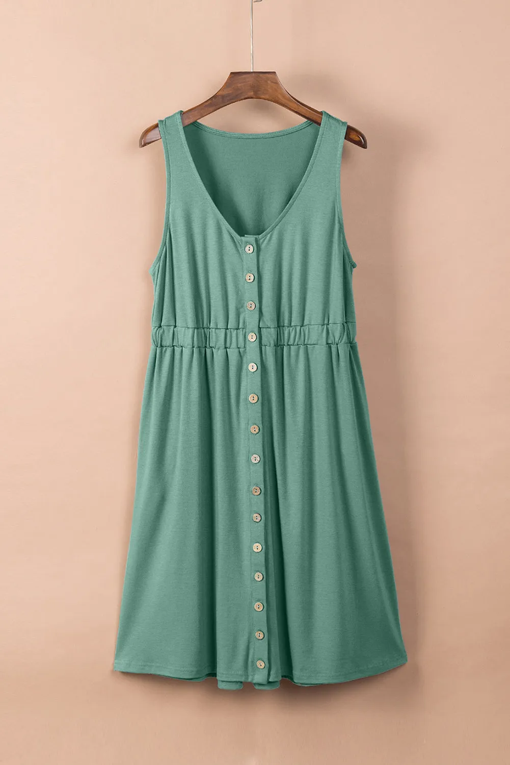 Button Me Up Tee Dress