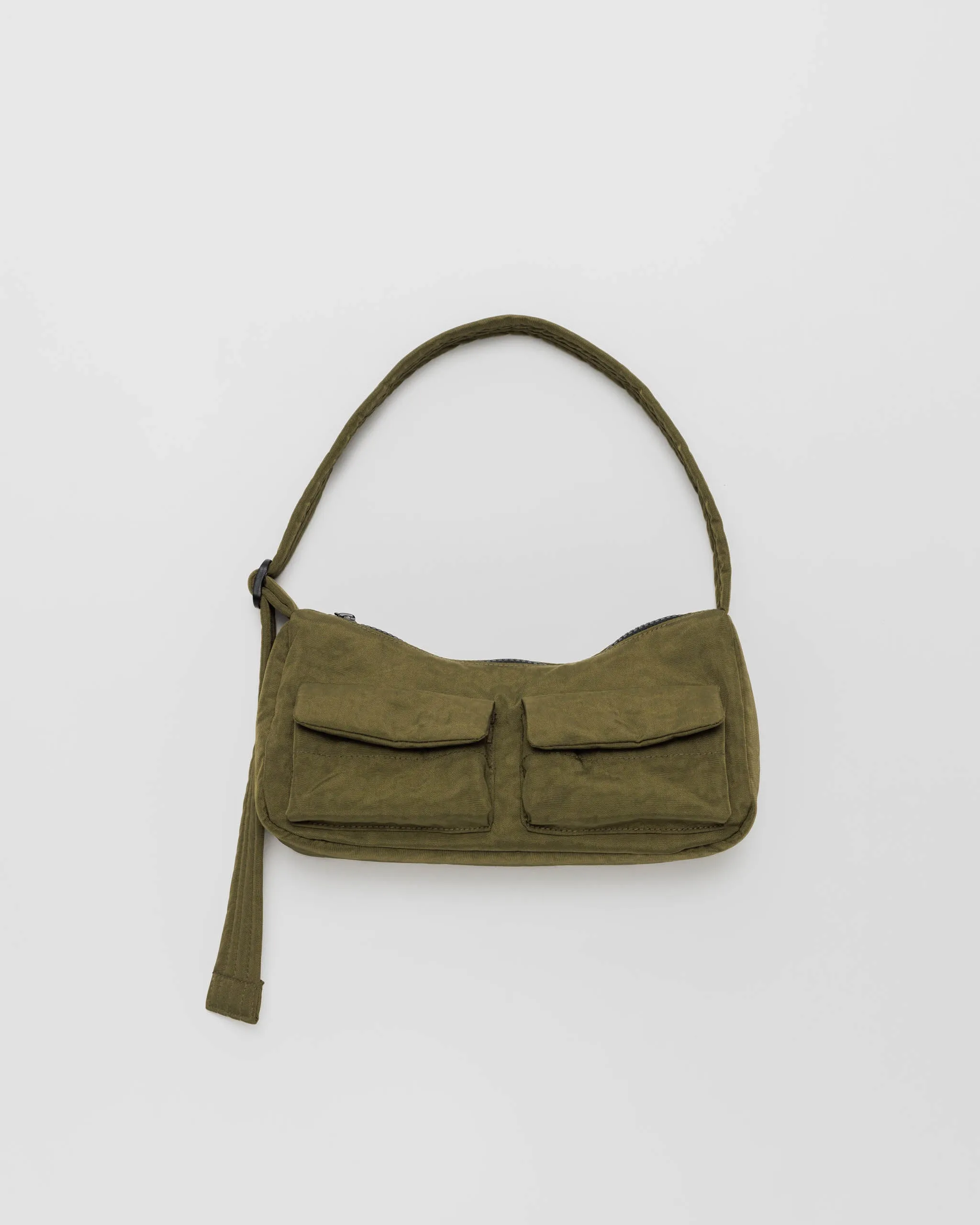 Cargo Shoulder Bag in Seaweed