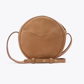 Carry-All Circle Crossbody Almond