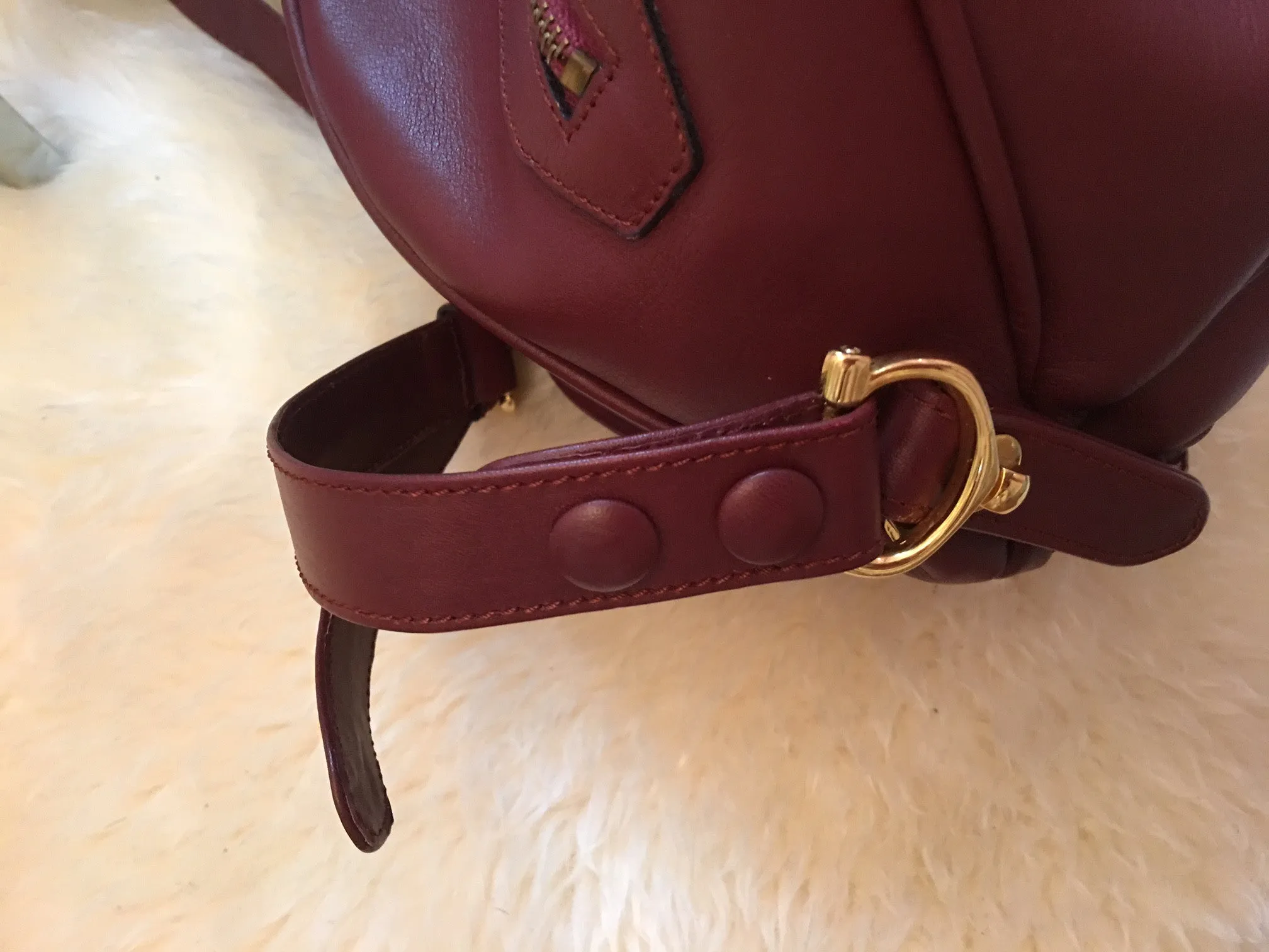 Cartier Boston Leather Travel bag