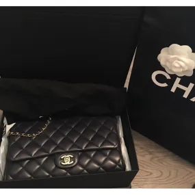 Chanel clutch on chain