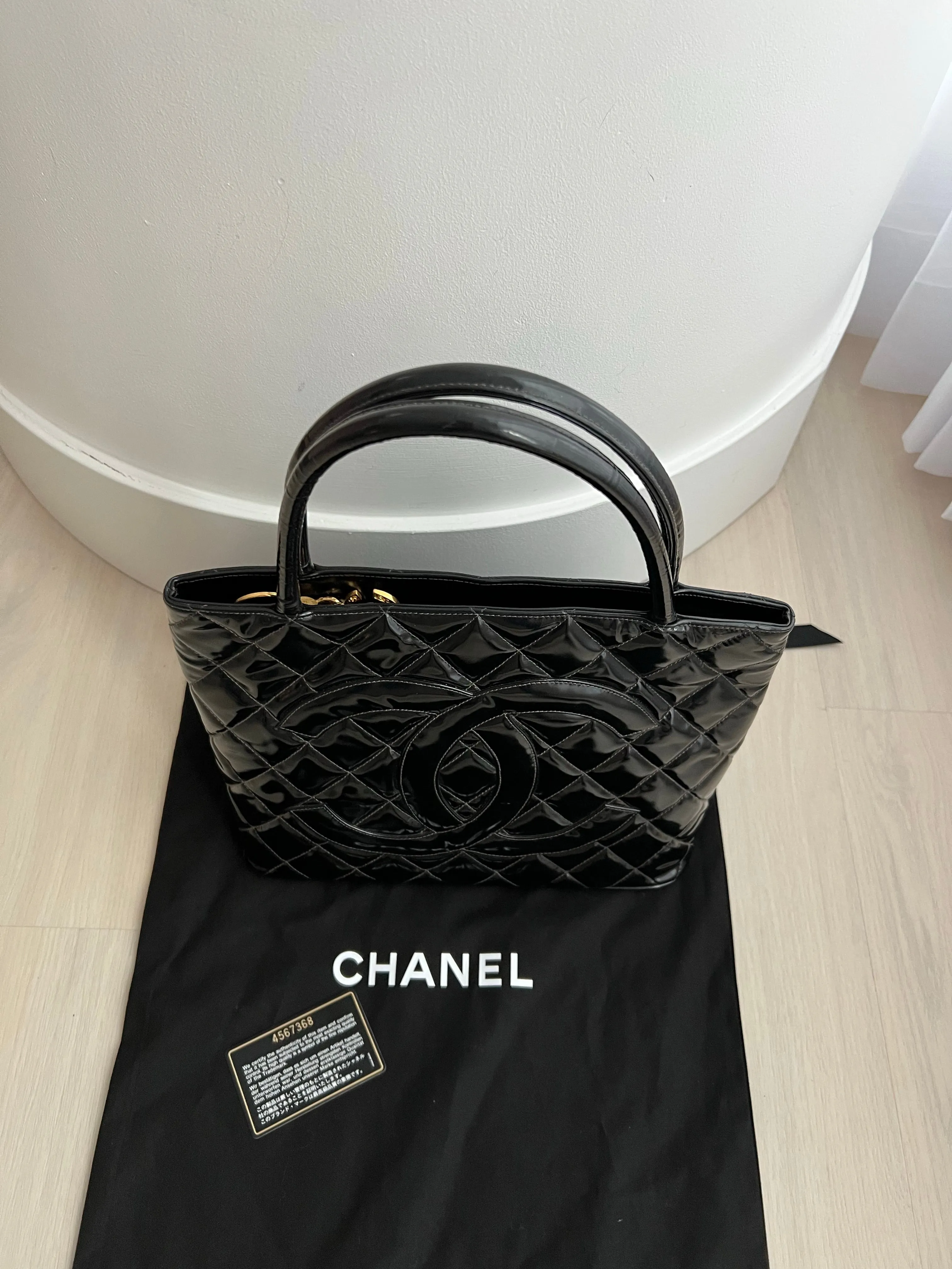 Chanel Medallion Tote Bag