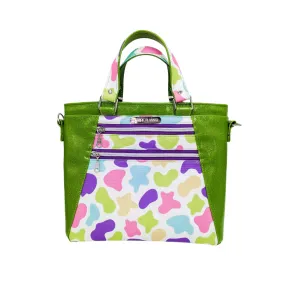 Colorful Cow Apothecary Handbag