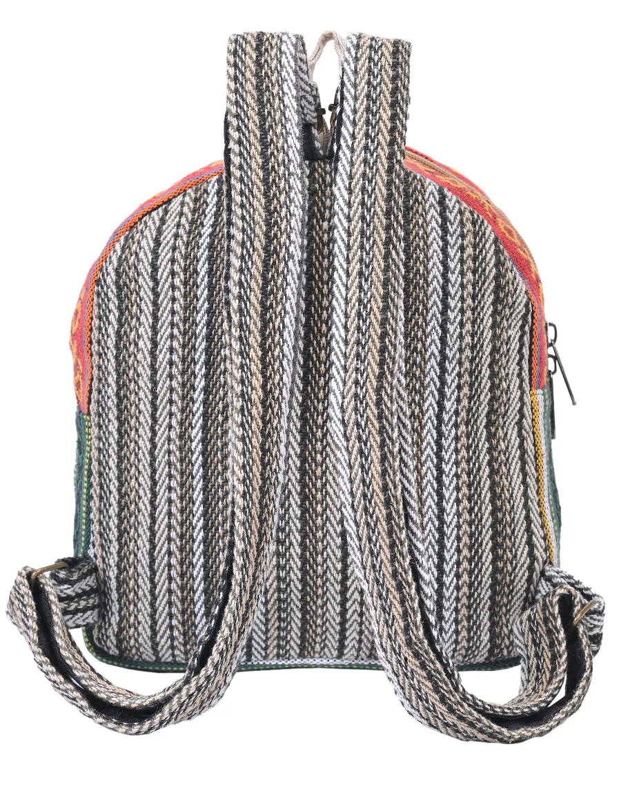 Cotton Mini Back Pack Bag