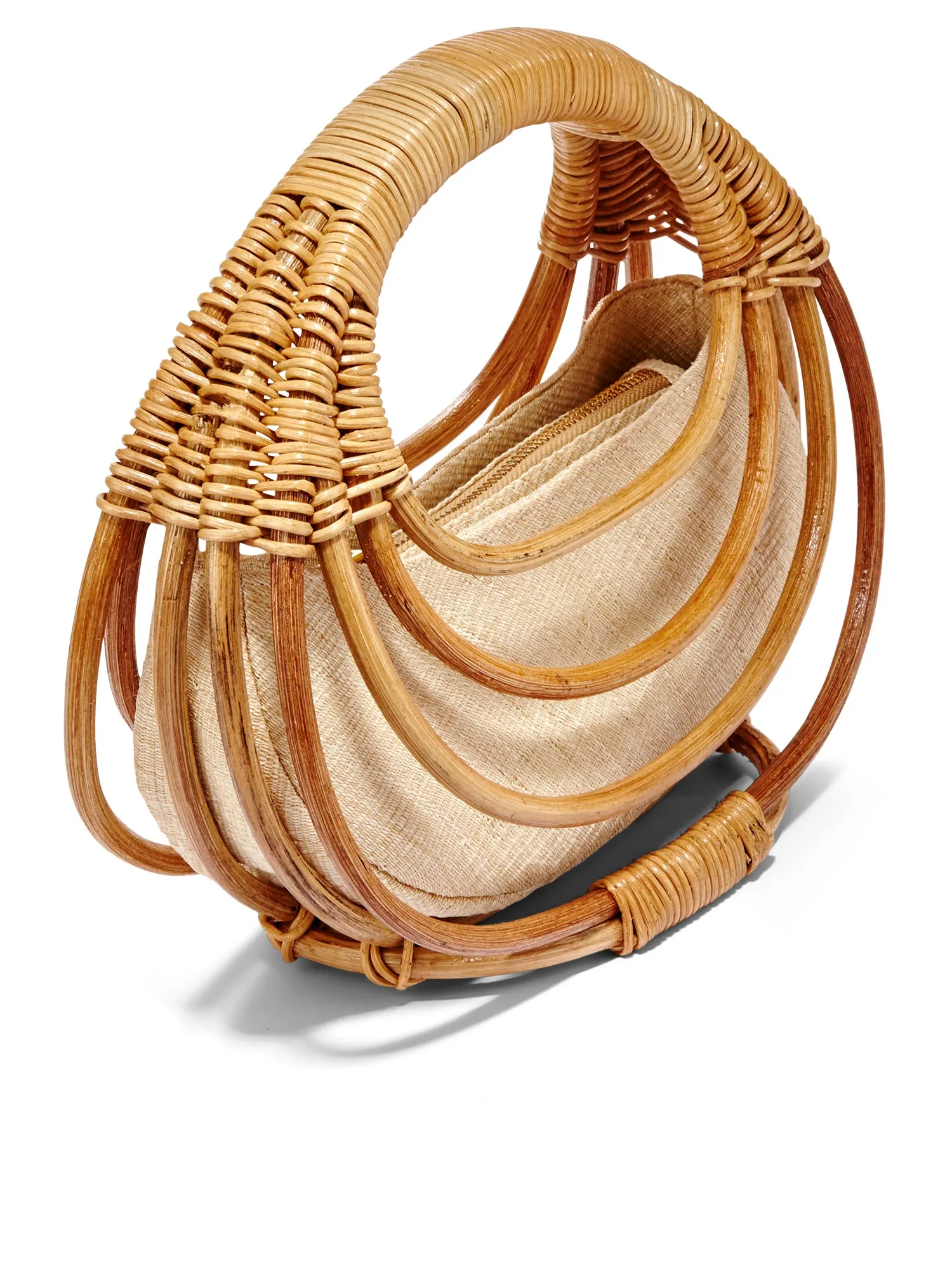 Curba Wicker Handbag