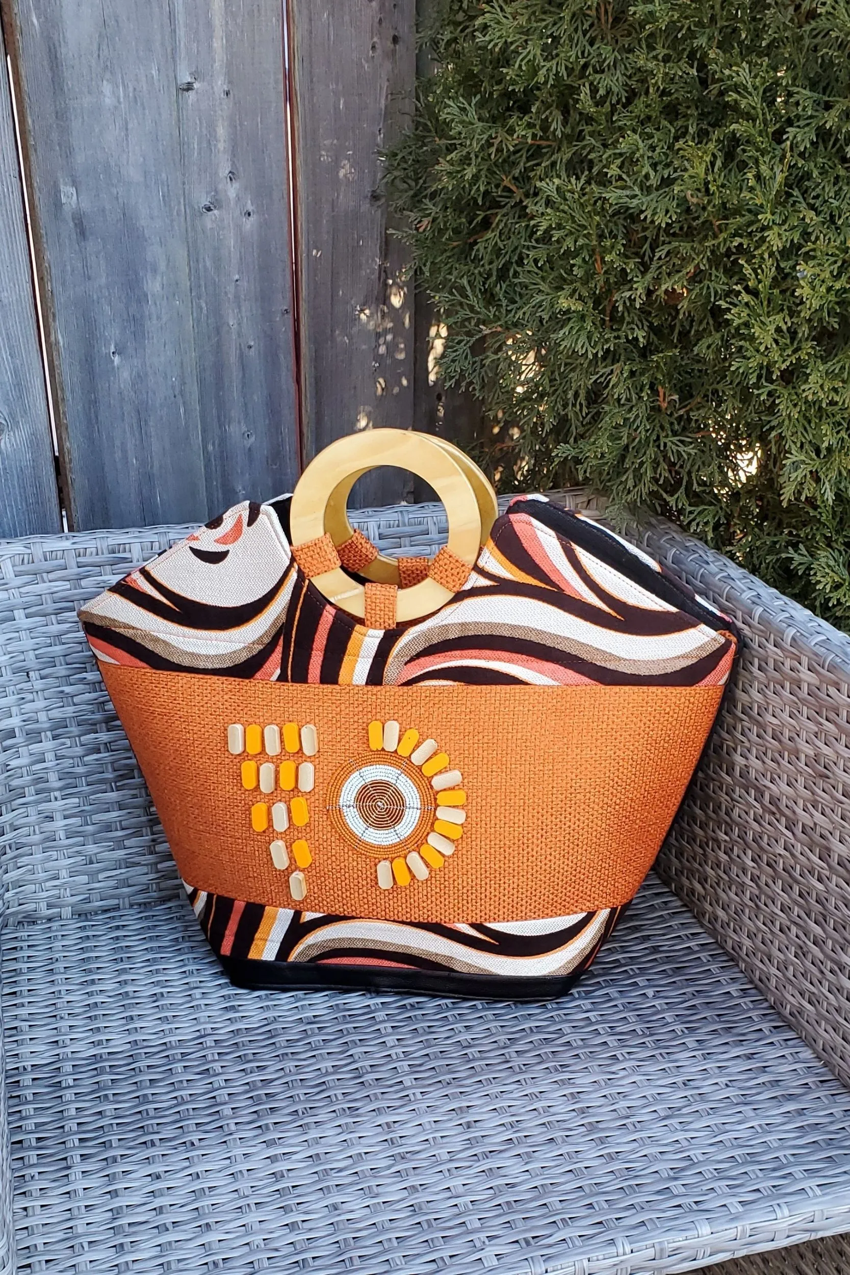 ESTERIA African Print Tote Bag