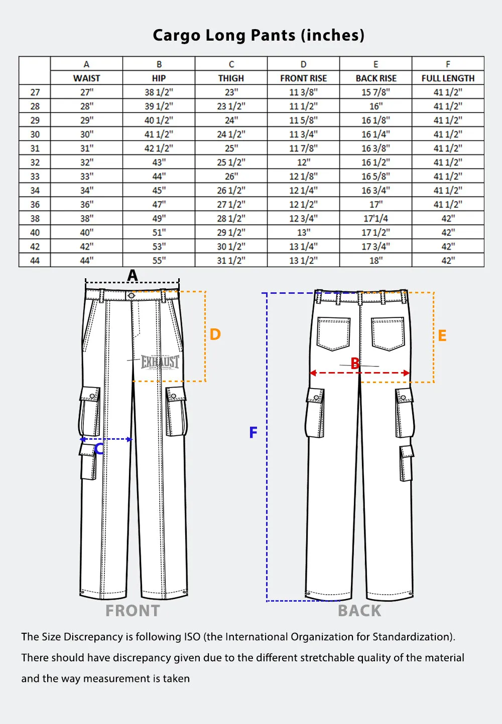 EXHAUST CARGO LONG PANTS [Regular Fit] 1347