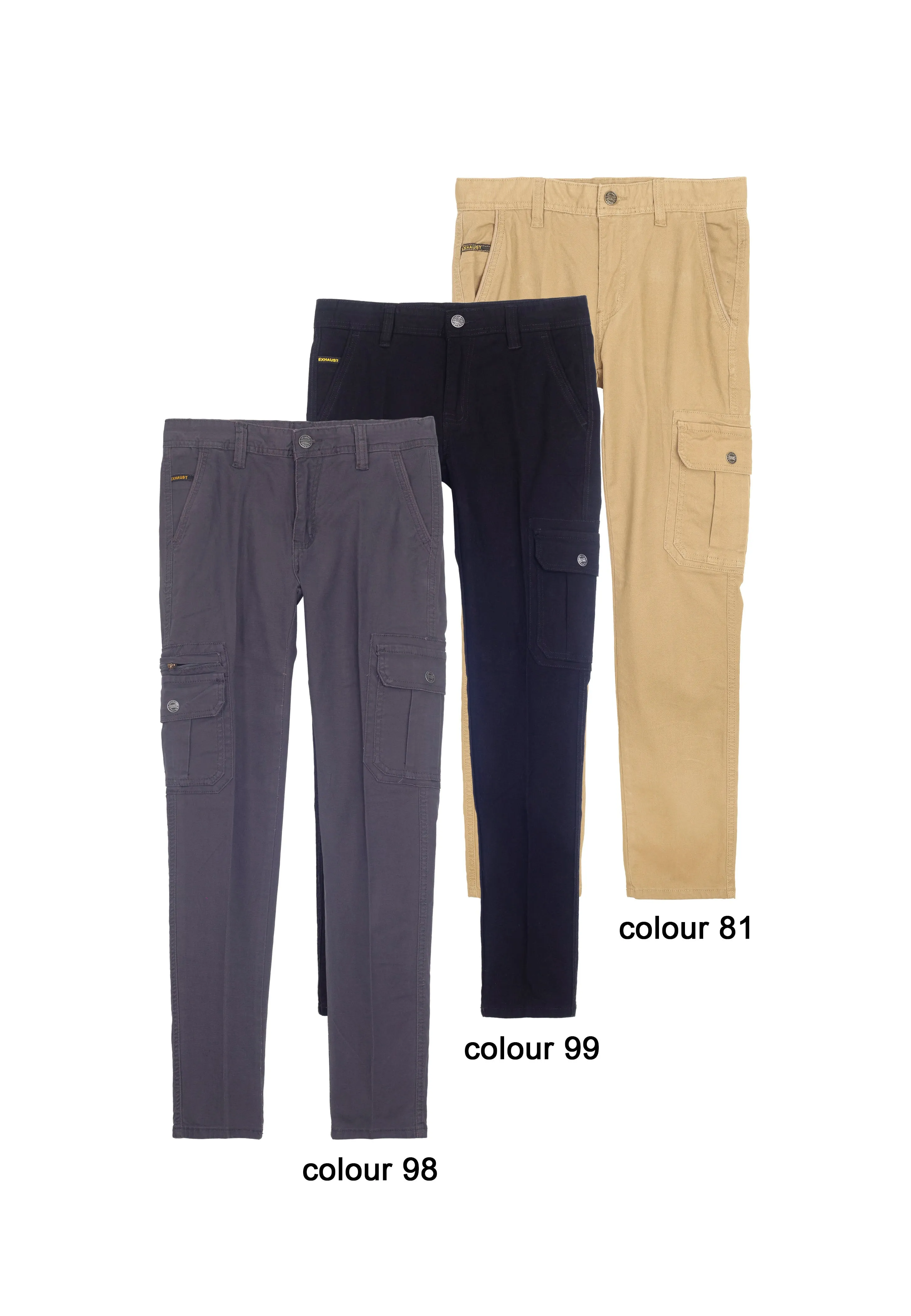 EXHAUST CARGO LONG PANTS [SLIM FIT] 1451