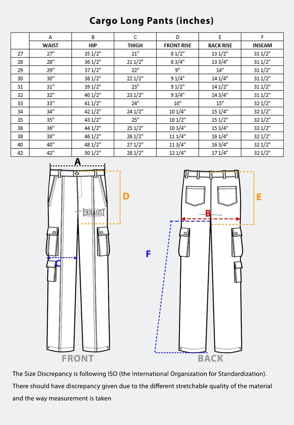 EXHAUST CARGO LONG PANTS [SLIM FIT] 1451