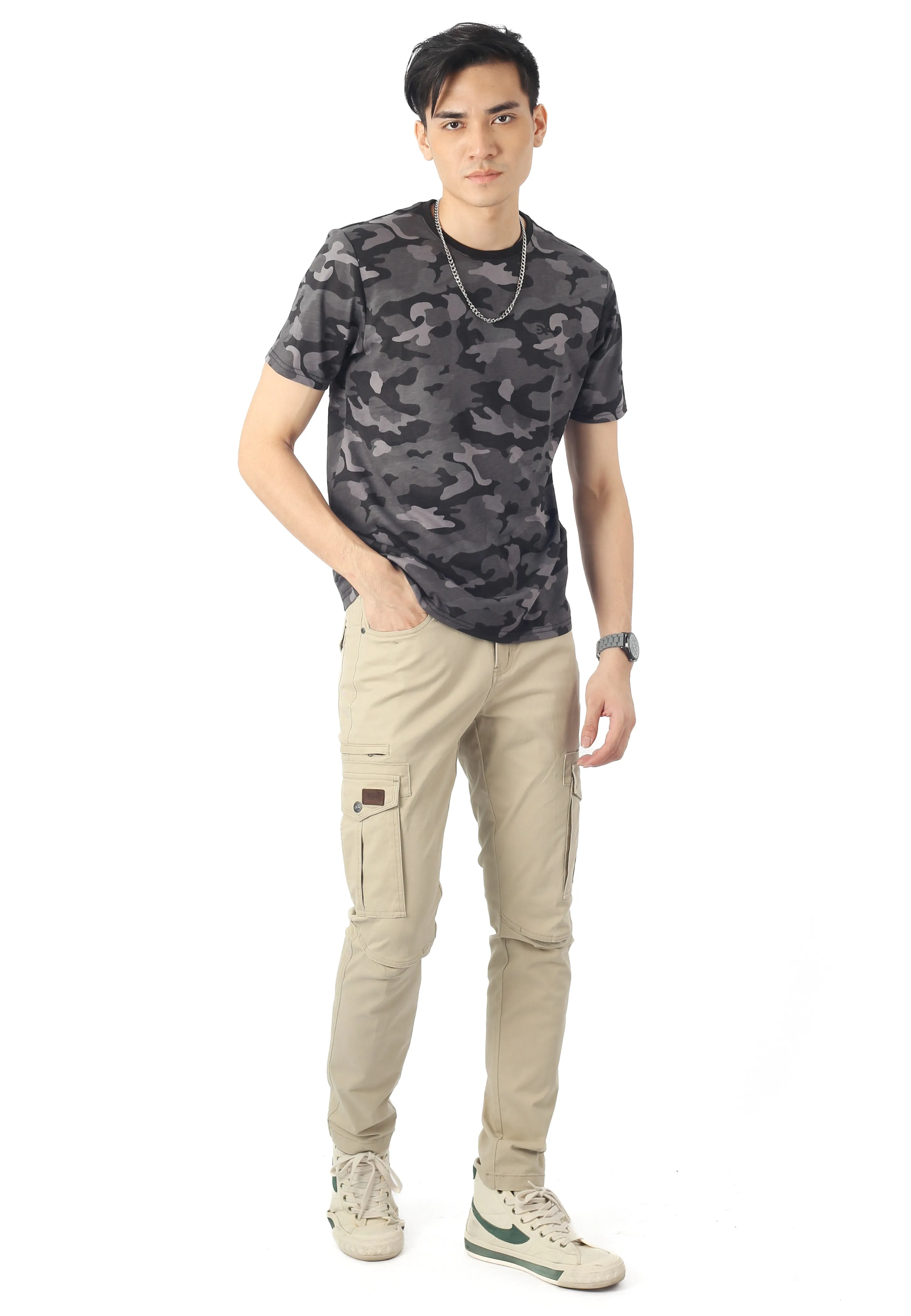 EXHAUST CARGO LONG PANTS [SLIM FIT] 1652