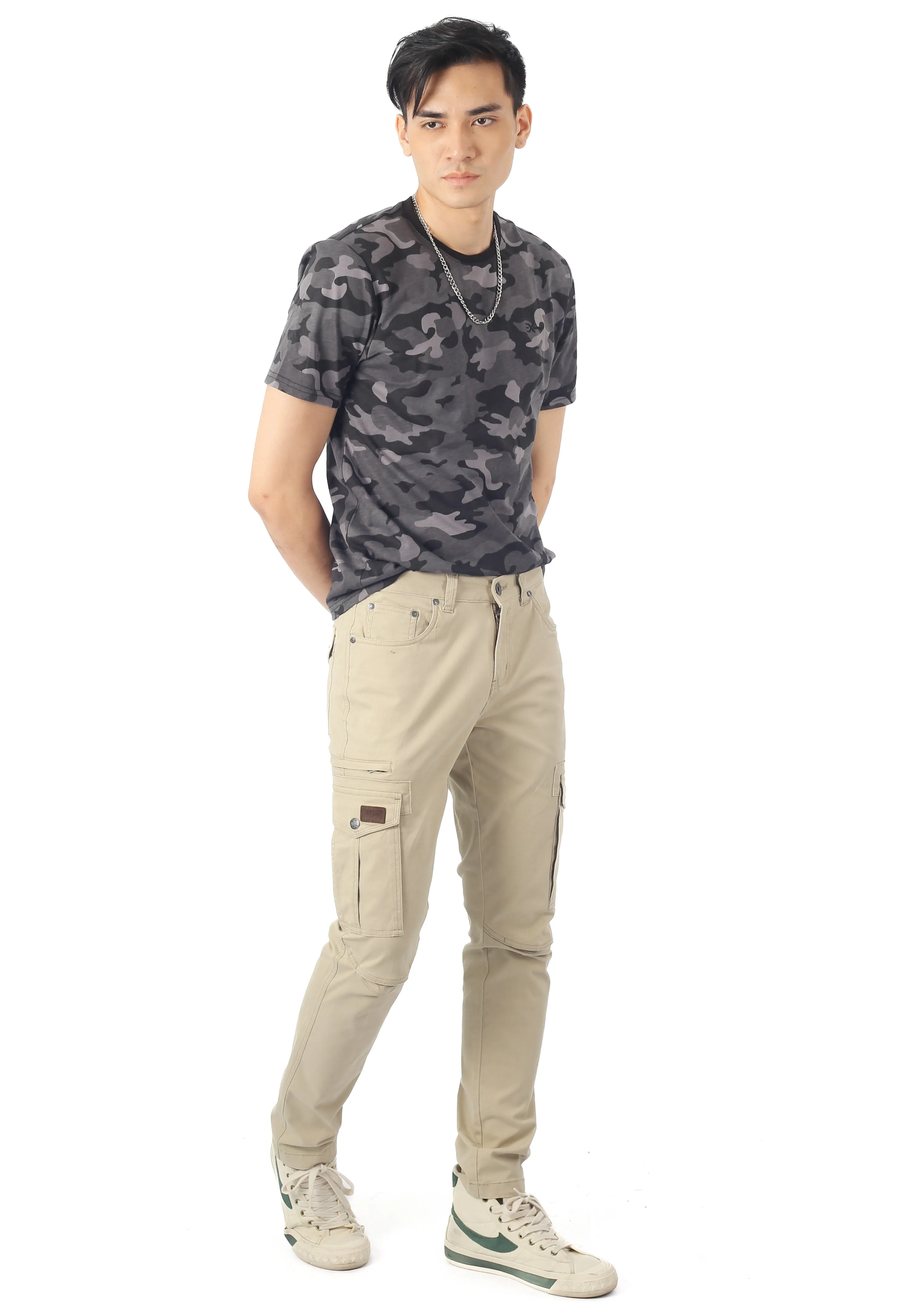 EXHAUST CARGO LONG PANTS [SLIM FIT] 1652