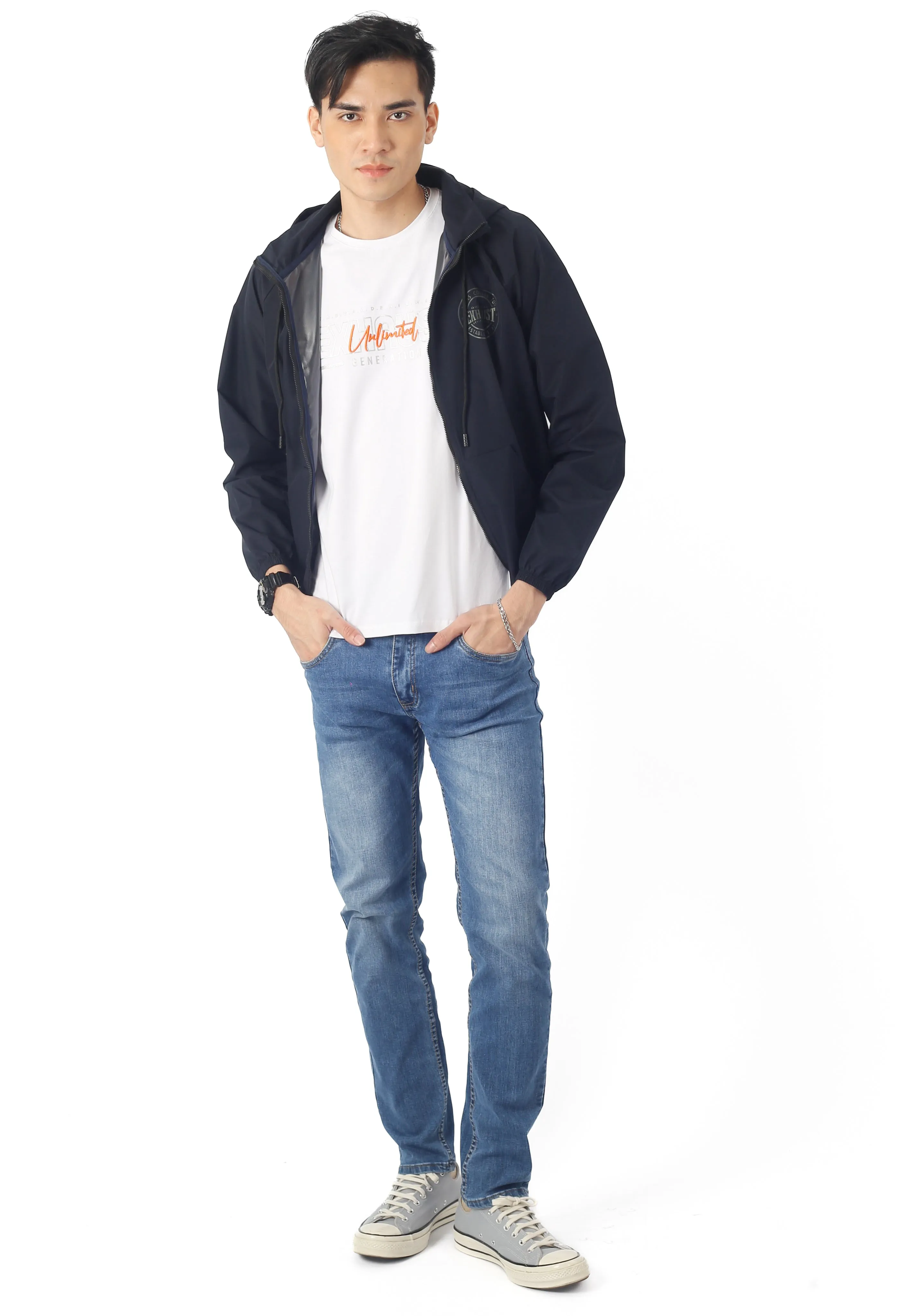 EXHAUST CLASSIC JEANS LONG PANTS [303 SLIM FIT] 1704