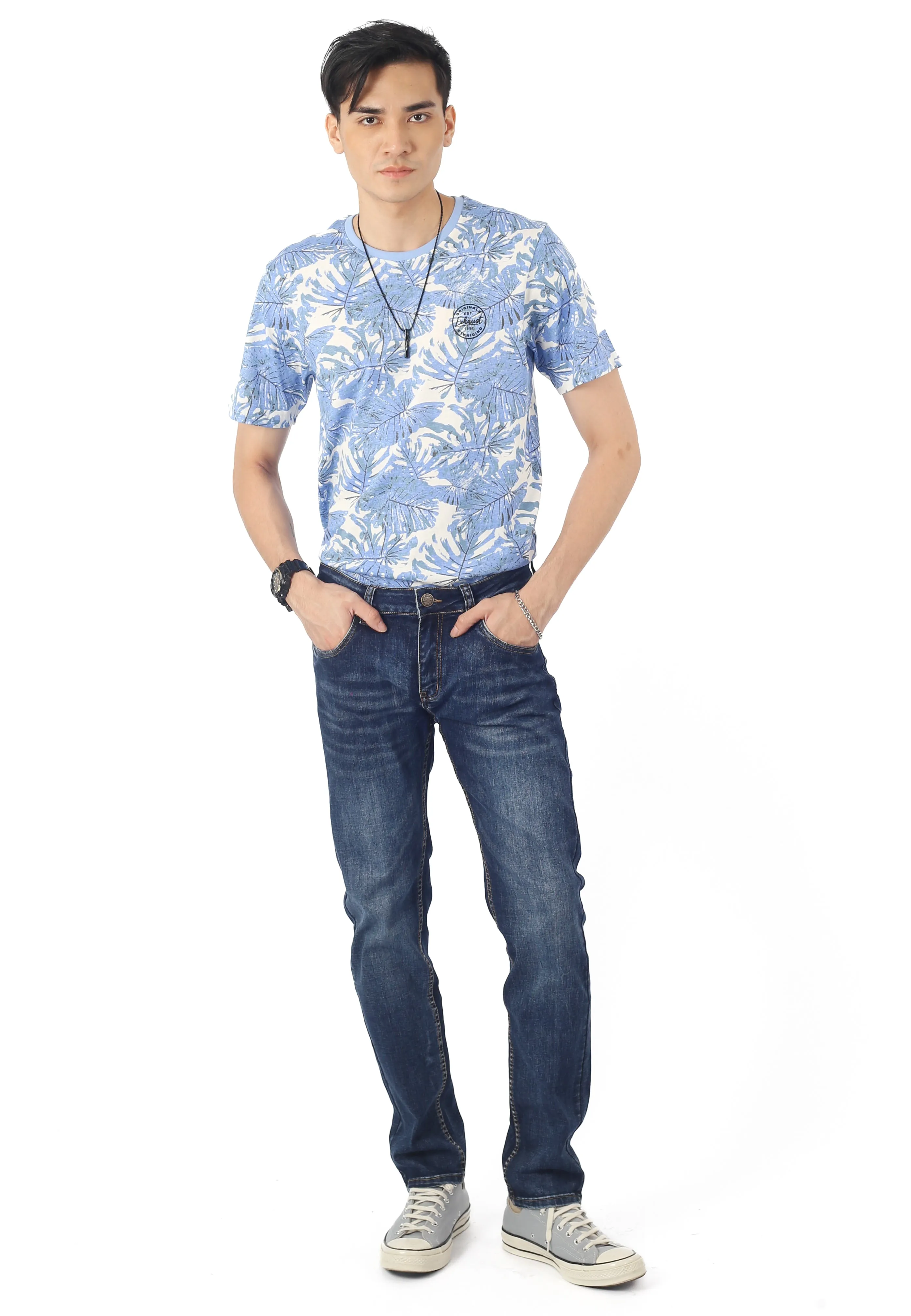 EXHAUST CLASSIC JEANS LONG PANTS [303 SLIM FIT] 1704