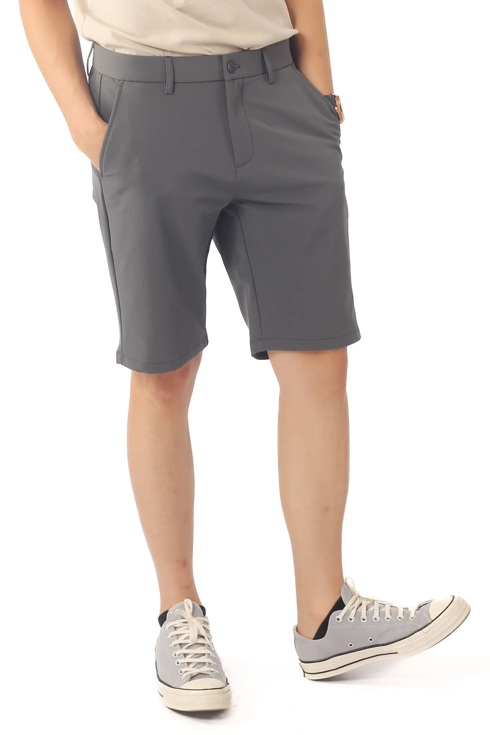 EXHAUST MEN'S CHINO SHORT PANTS [STRAIGHT CUT] 1720