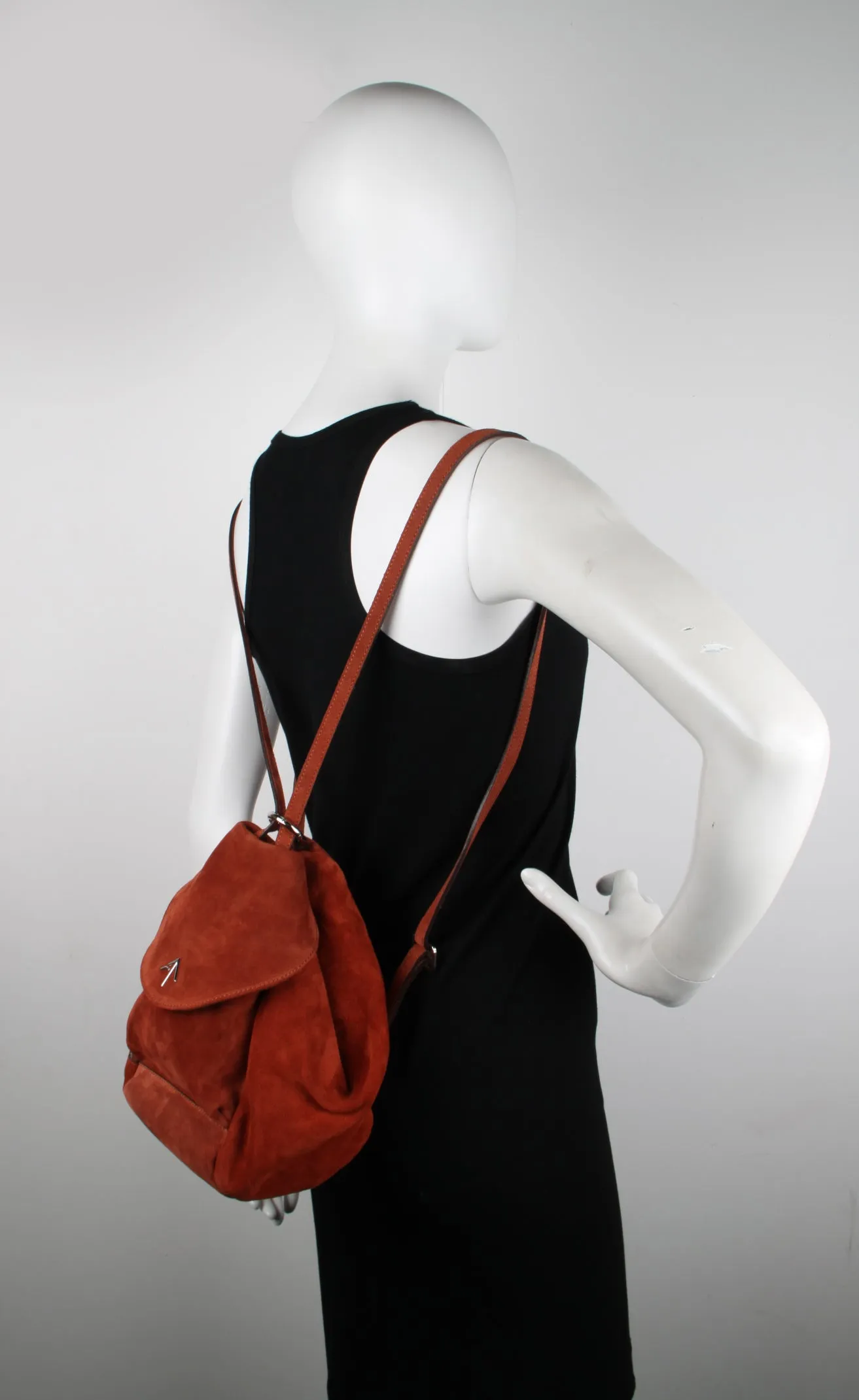 Fernweh Backpack Suede, Redbole