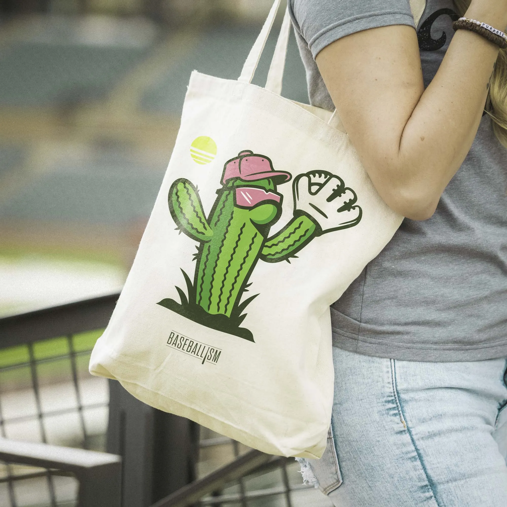 Fielding Cactus Canvas Tote