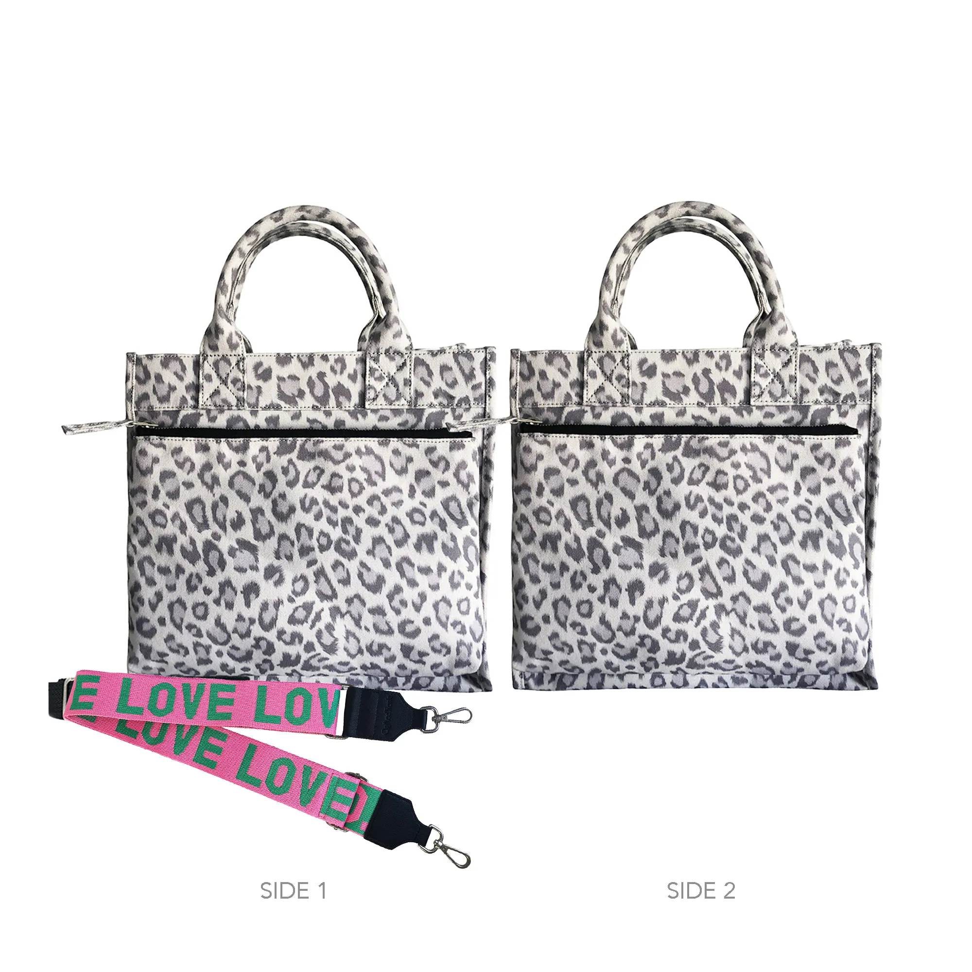 Future Bag - Grey Leopard