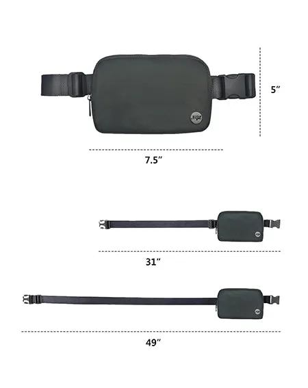 Gray NGIL Belt Bag