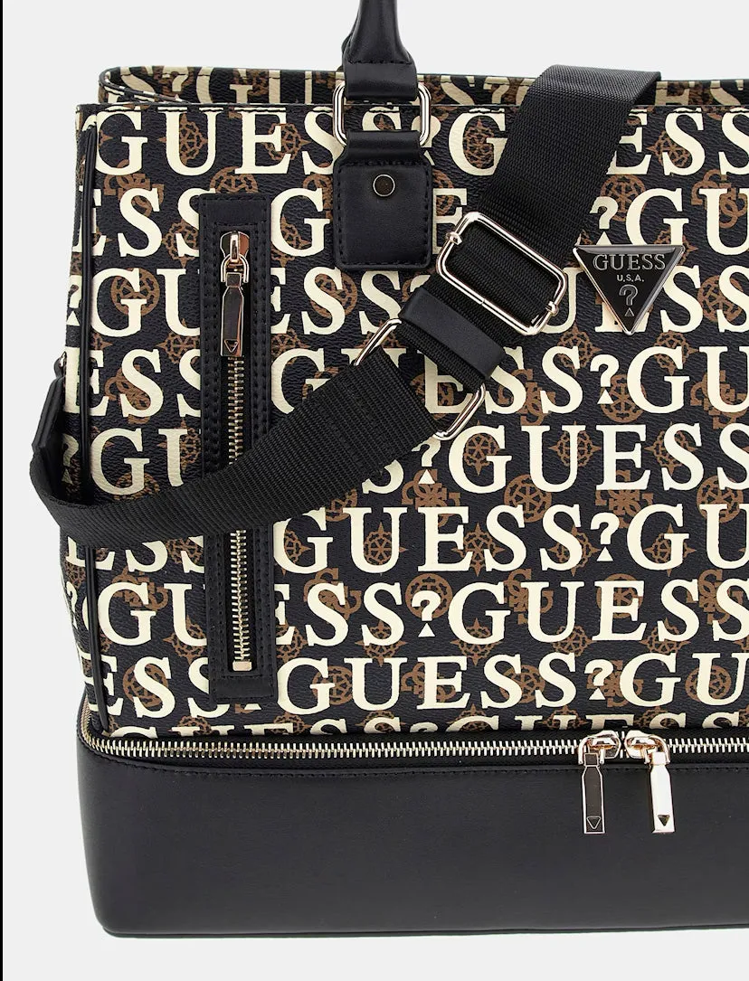 Guess Stark Zip Bottom Travel Tote