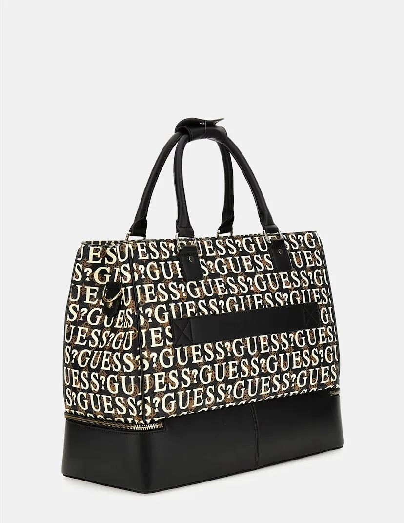 Guess Stark Zip Bottom Travel Tote