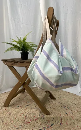 Hand Brush Painted Tote Bag