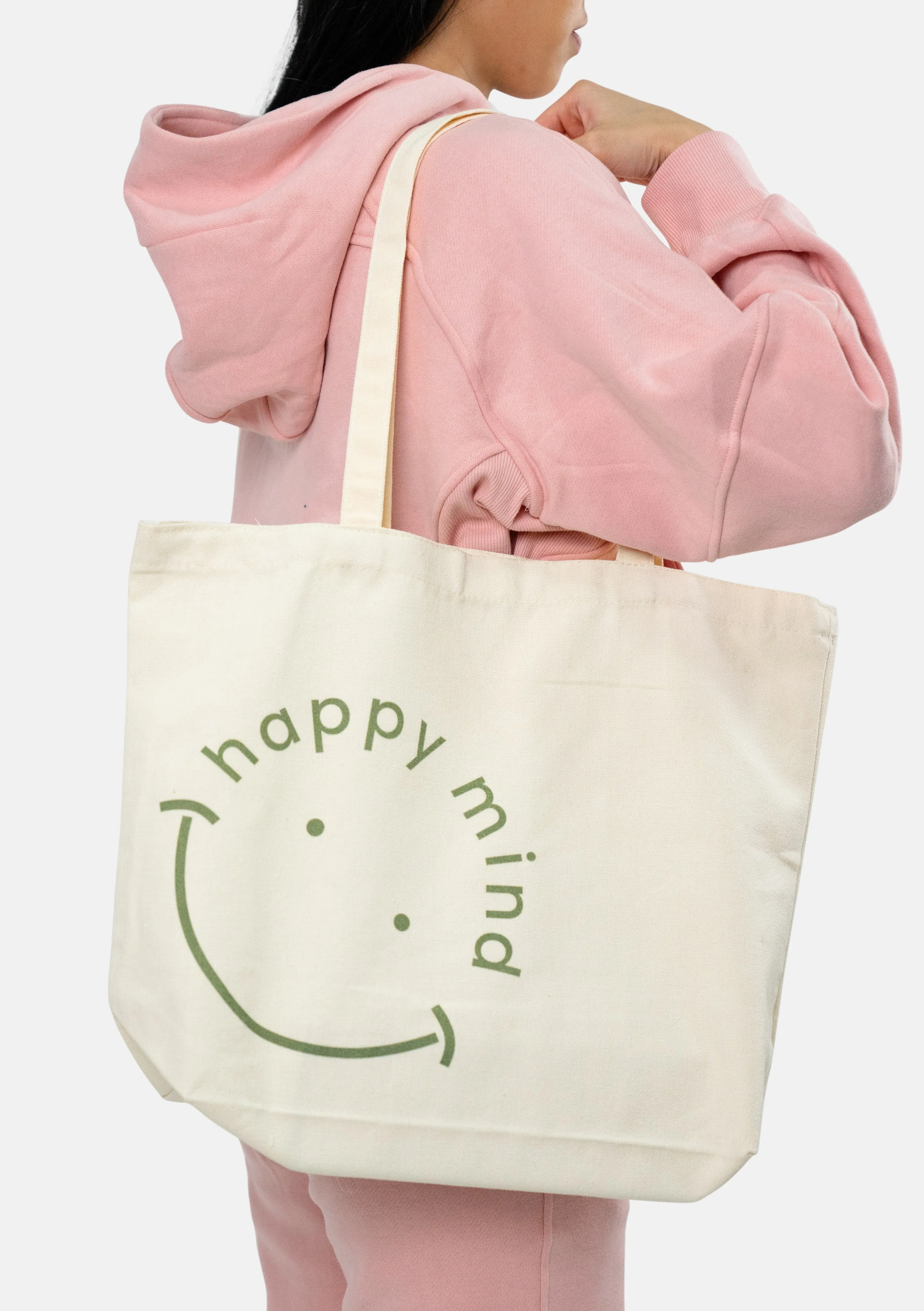 Happy Mind Tote Bag