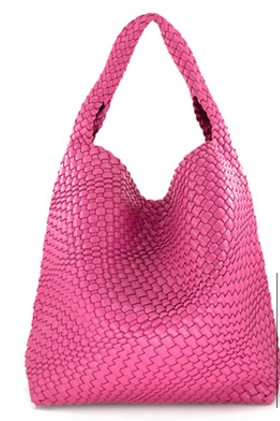 Hobo Woven Vegan Leather Weave Tote Bag