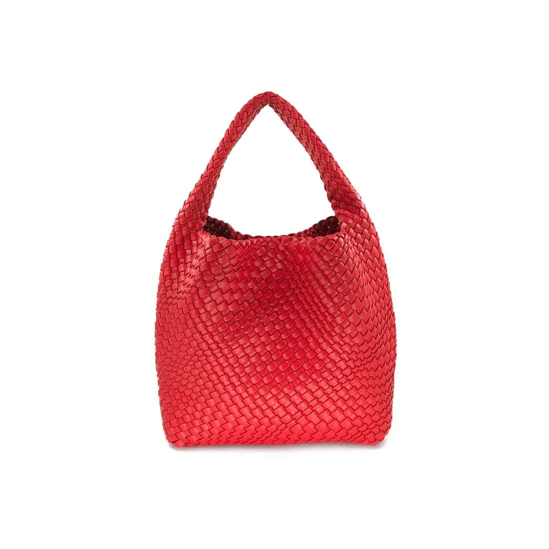 Hobo Woven Vegan Leather Weave Tote Bag