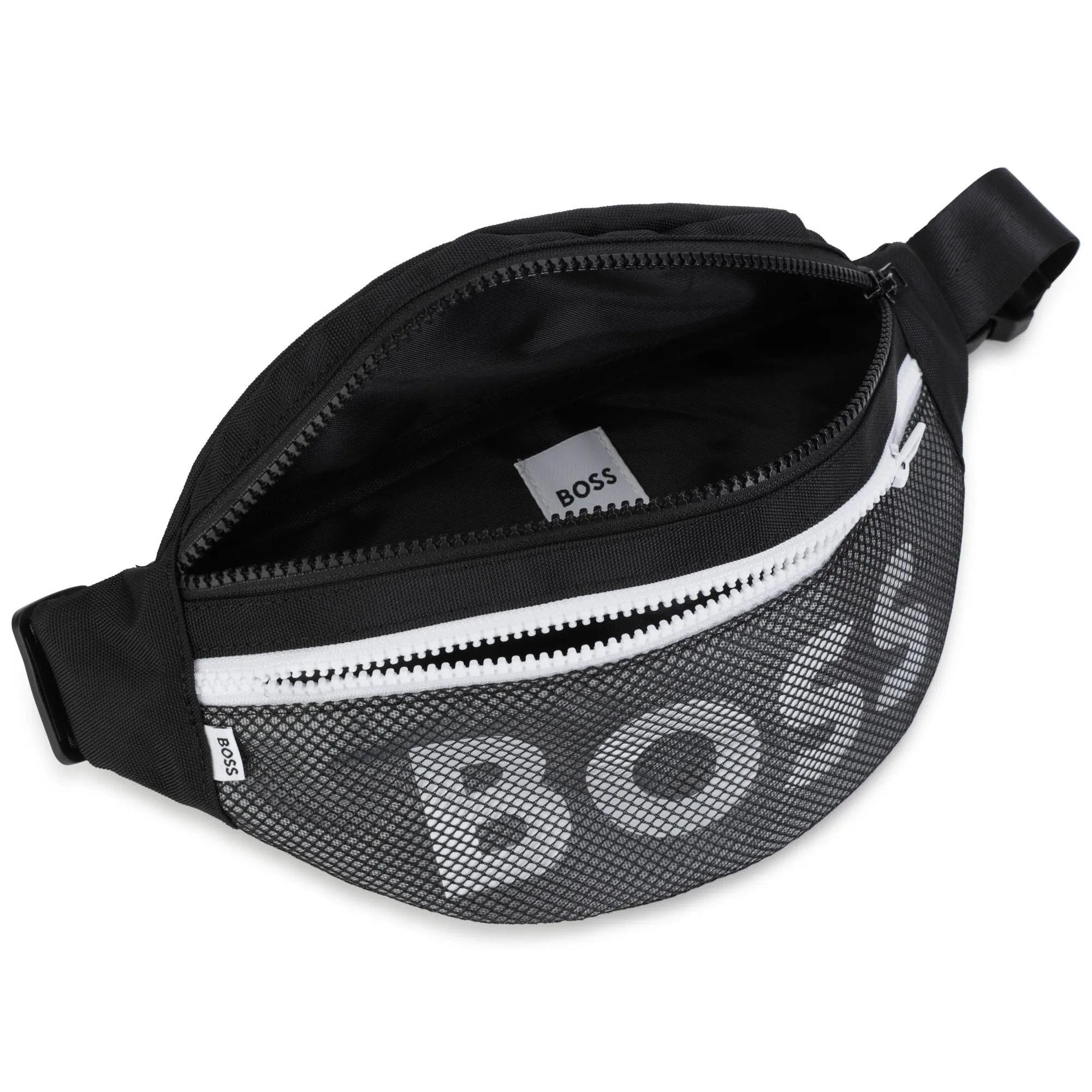 Hugo Boss Boys Canvas Belt Bag _Black J20390-09B