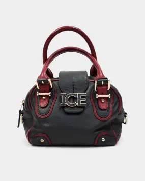 Iceberg Black and Red Shoulder Mini-Bag 2000's