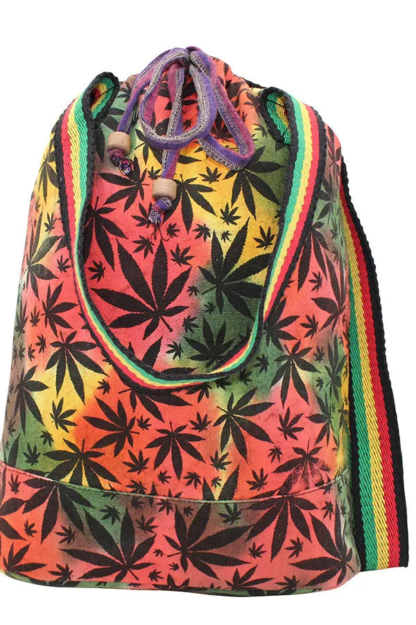 JahRoot Leaf Sling Purse