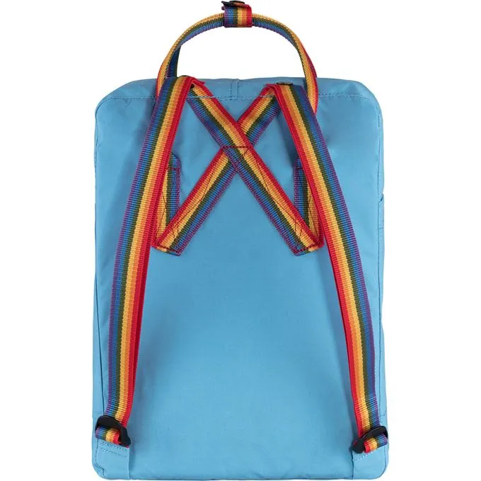 Kanken Classic Backpack - Air Blue/Rainbow Pattern