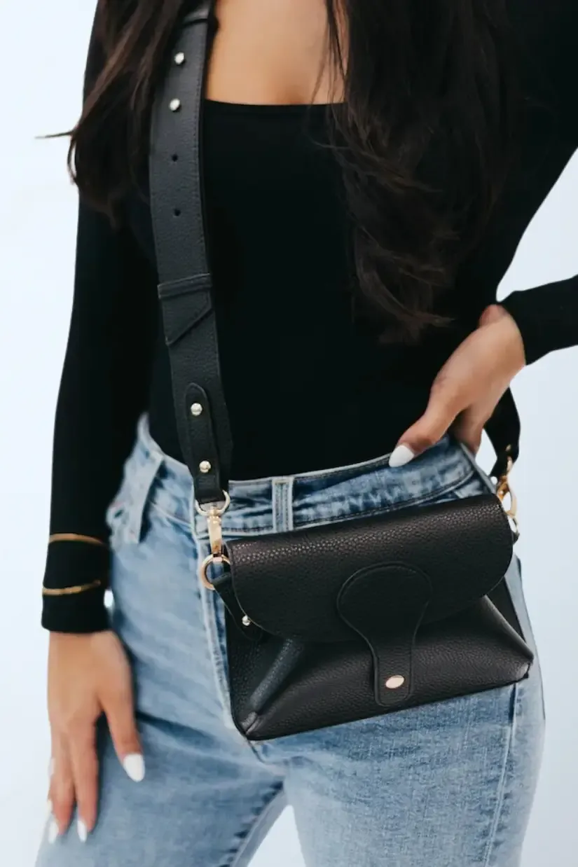 Khloe Vegan Leather Crossbody