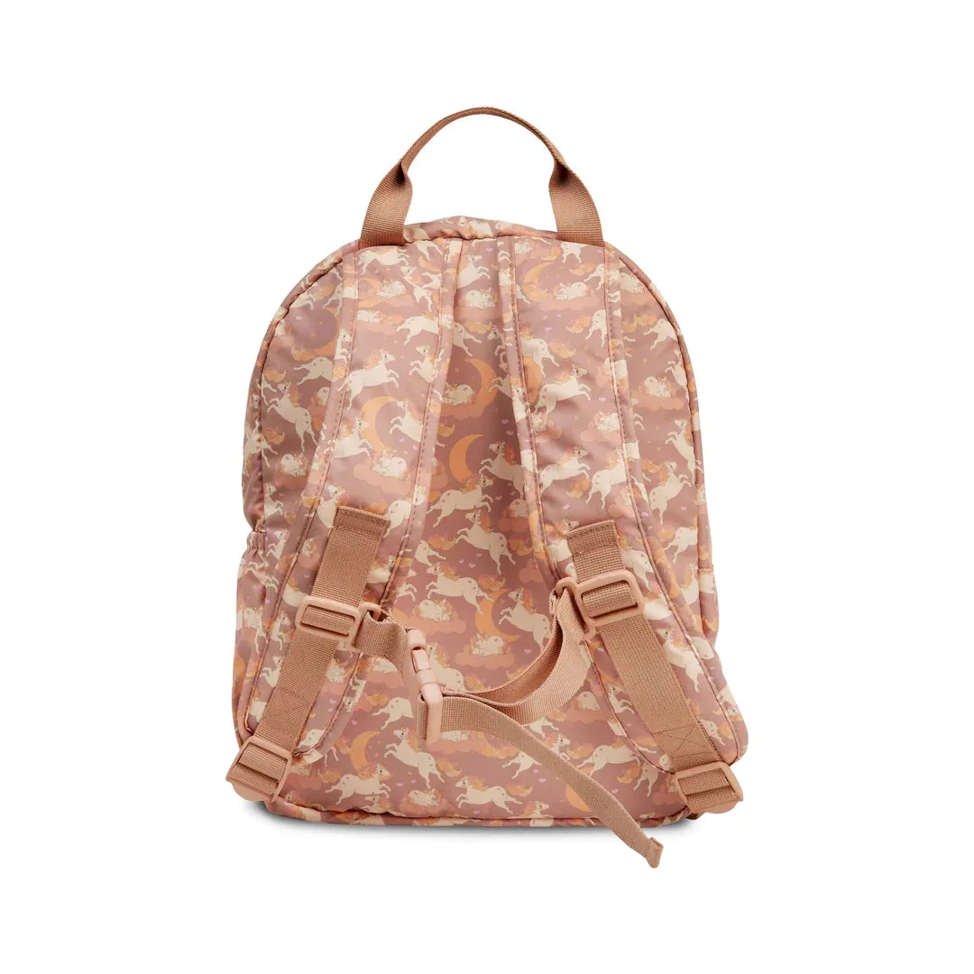 Konges Slojd Rainy Kids Backpack Junior - Blush Unicorn