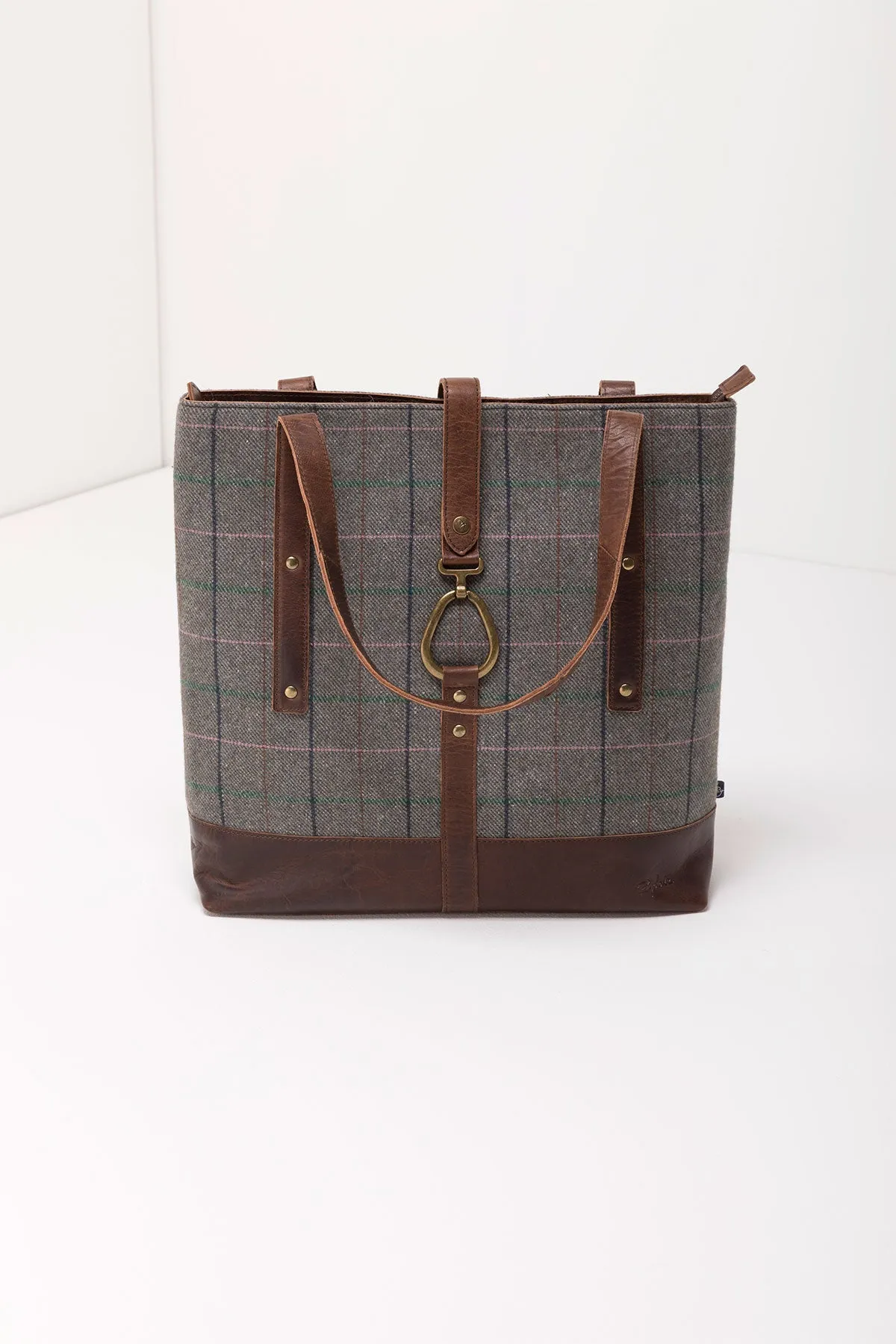 Ladies Tweed Snaffle Tote Bag - Lucinda