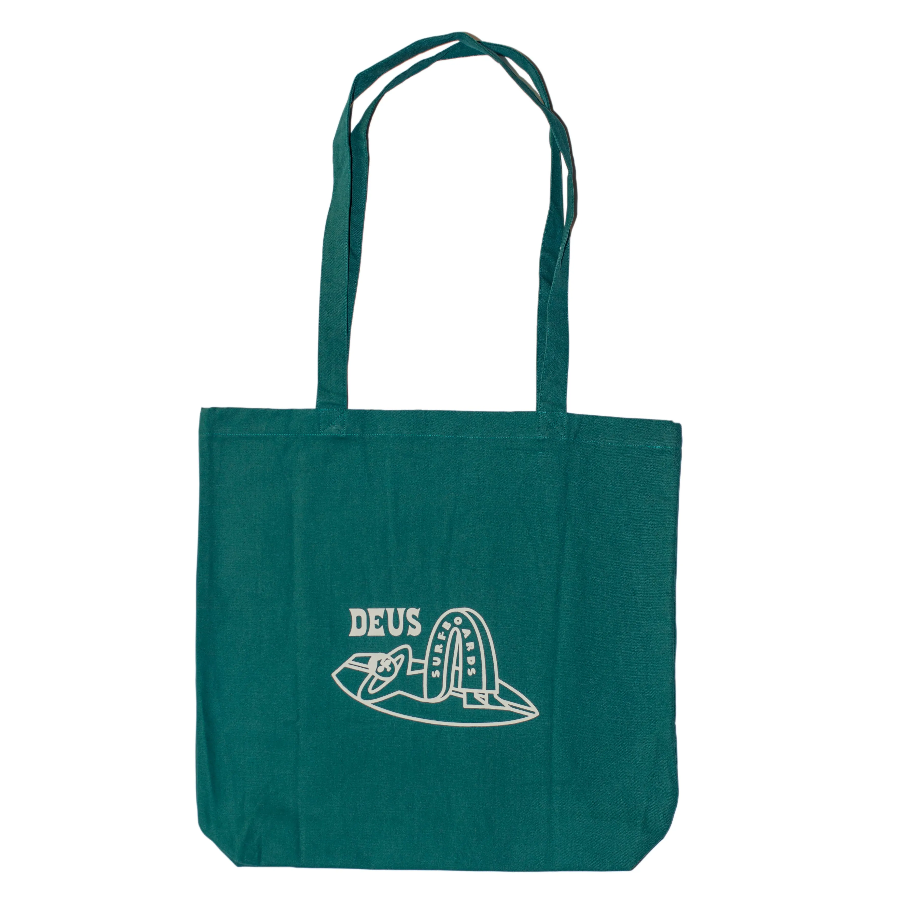 Jasper Green Layback Tote Bag with Adjustable Strap