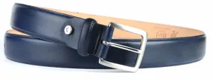 Leather Belt Blue