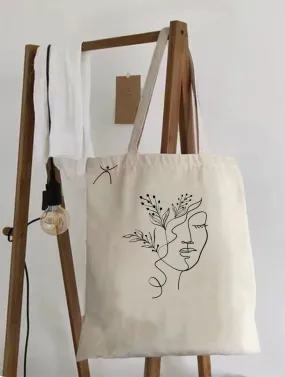 LINE ART TOTE